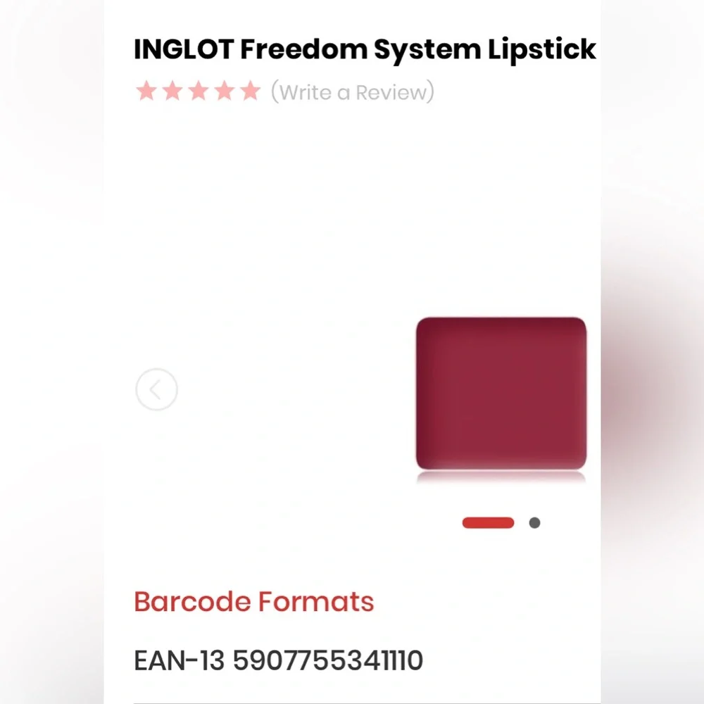 Inglot Freedom System Square Lipstick Matte #511